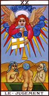 Present http://www.patrickarundell.net/tarot/image/card-small/21.jpg